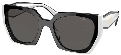 prada white and black sunglasses